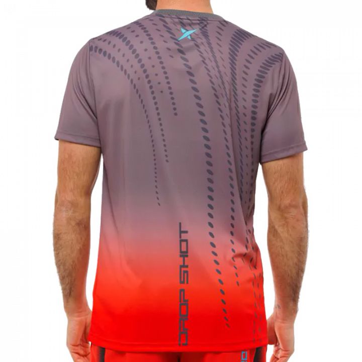 Drop Shot Naos T-Shirt Grey